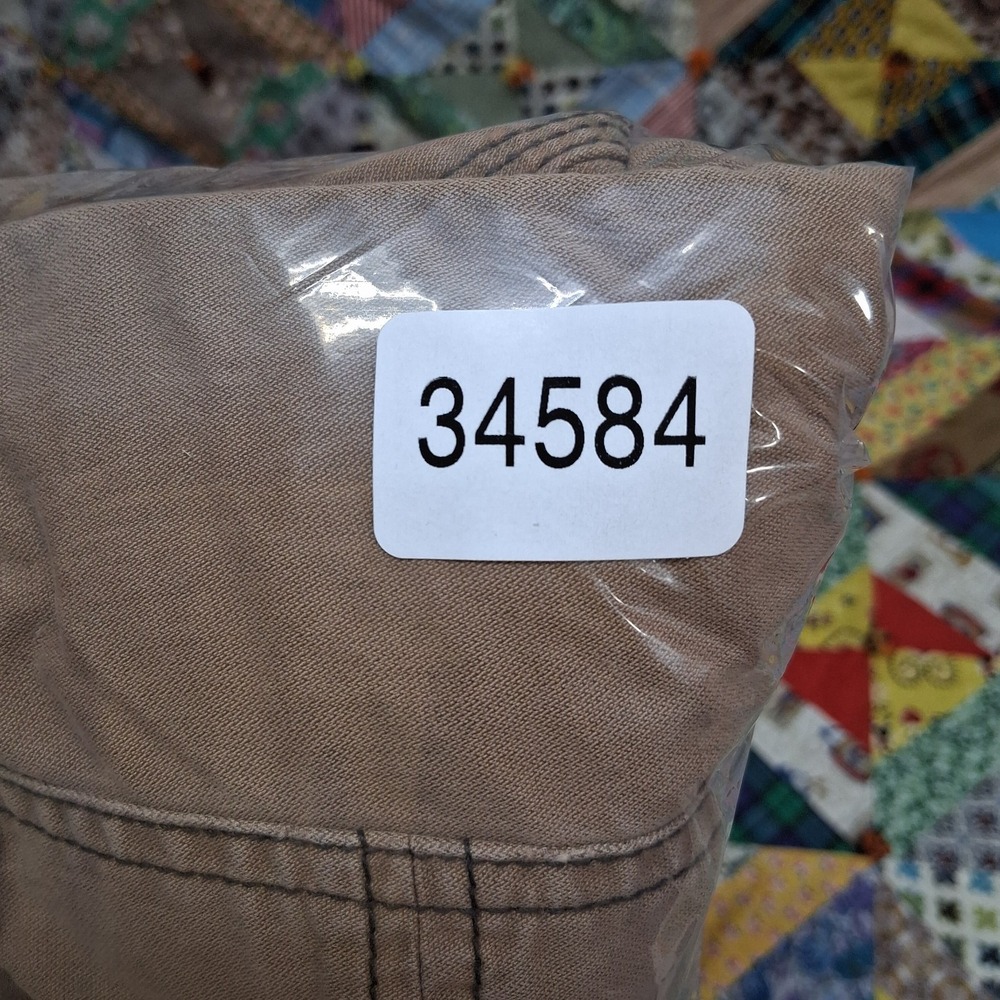 Cabelas Mens Double Knee Casuals Utility Pants Size 44x32 Tan Brown - Picture 16 of 16